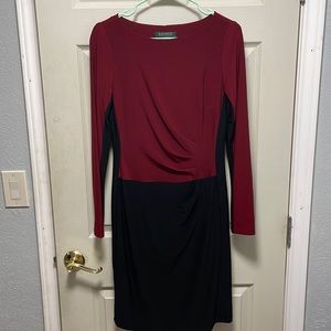 🎄FLASH SALE🎄Lauren Ralph Lauren colorblock dress
